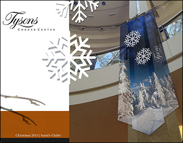 Tysons Corner Christmas Decor
